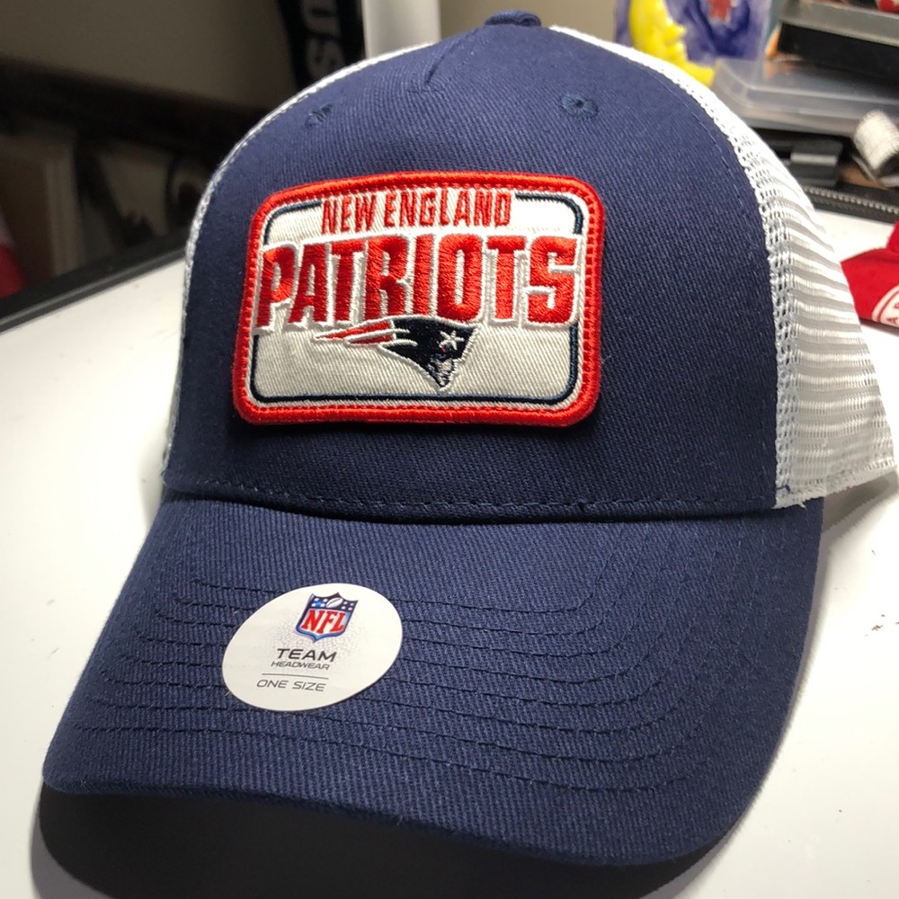 New England Patriots NFL Men’s Mesh SnapBack Hat Cap